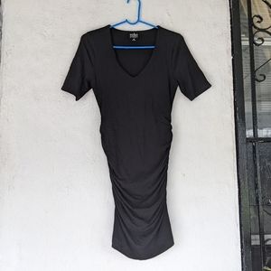 New York & company Soho black short sleeve dress